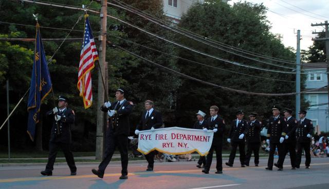 Rye FD at the 2010 Mamaroneck Firemen's Parade 6/30/10